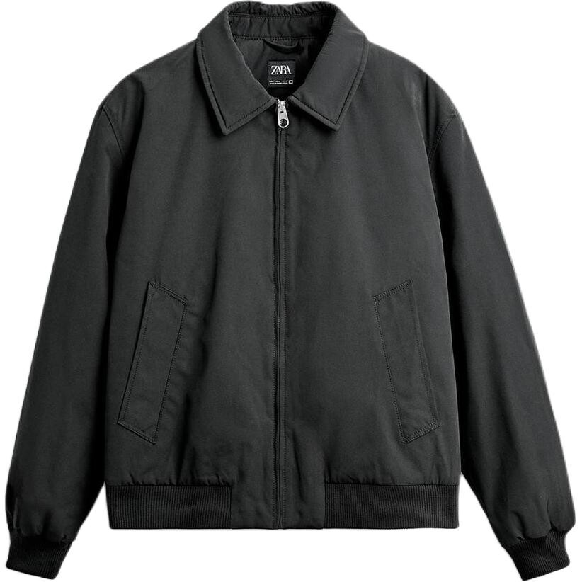 

Стеганая куртка мужская Zara, цвет Stone Color