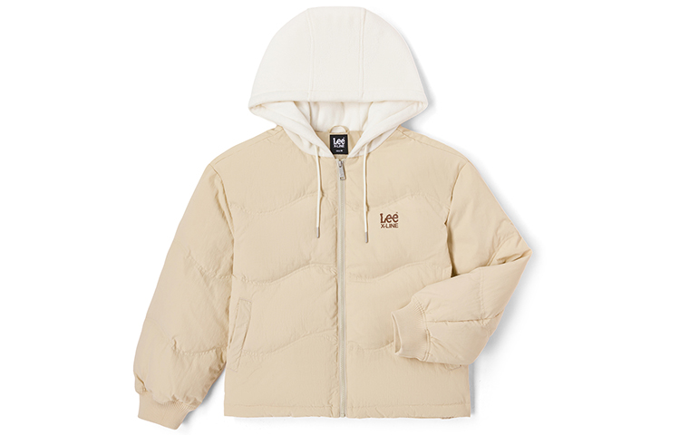 

Lee Женский пуховик бежевый Beige, Beige