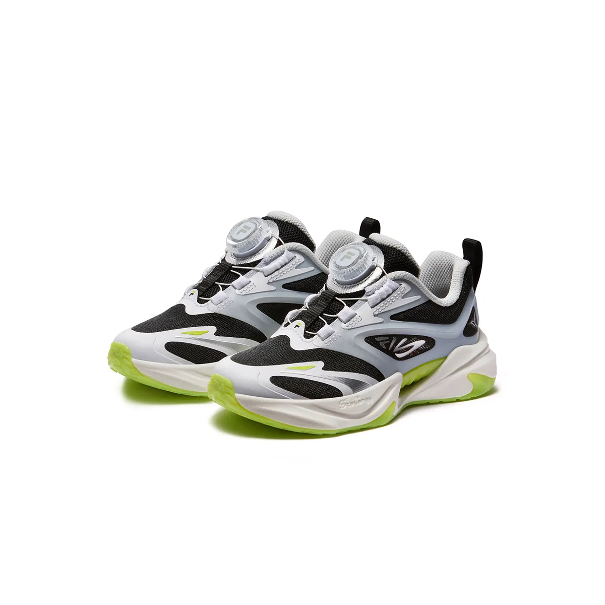 Кроссовки детские Heritage FHT Cushioning Breathable Black/FILA White FILA KIDS — фото 4