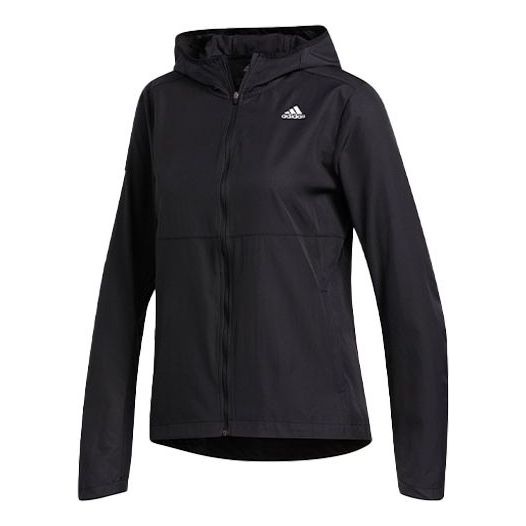 

Куртка (WMNS) adidas Own The Run Hooded Jacket Black, черный