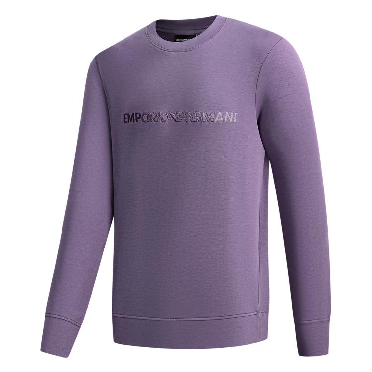 Свитшот Unisex EMPORIO ARMANI, фиолетовый — фото 3