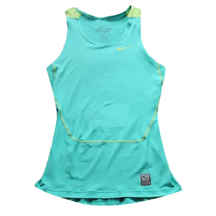 

Мужские майки Pro Tank цвета turquoise Nike, зеленый