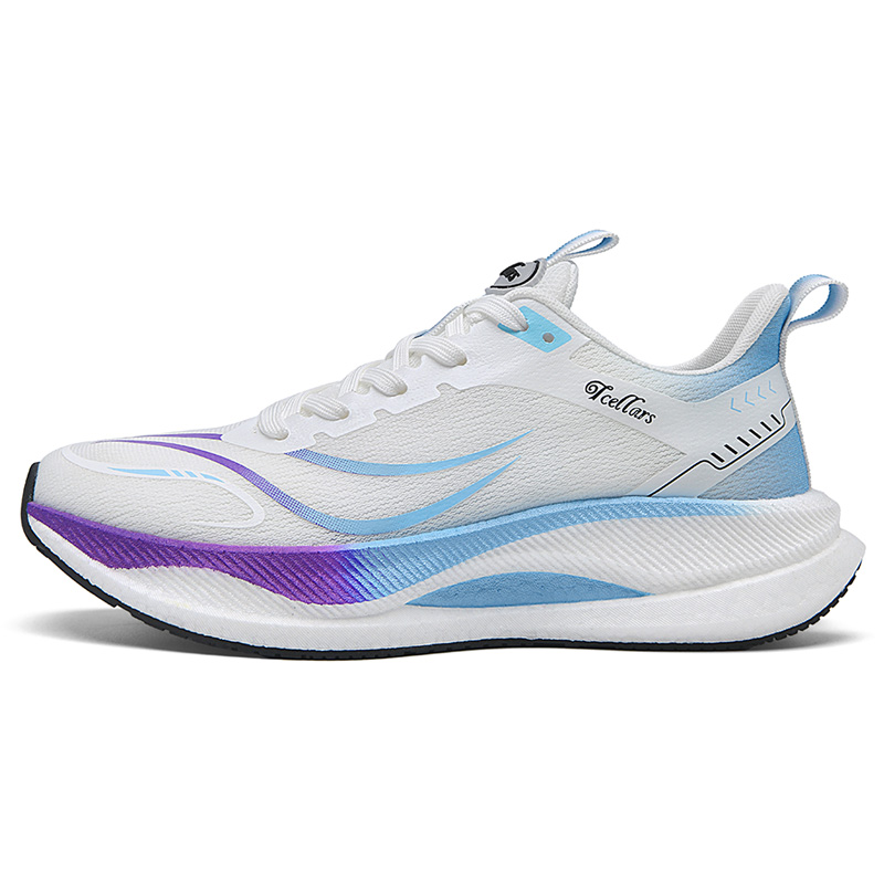 

TCELLARS Амортизирующие устойчивые к истиранию дышащие легкие увеличивающие рост отскок низкие кроссовки унисекс Vivid Blue, цвет Vivid Blue