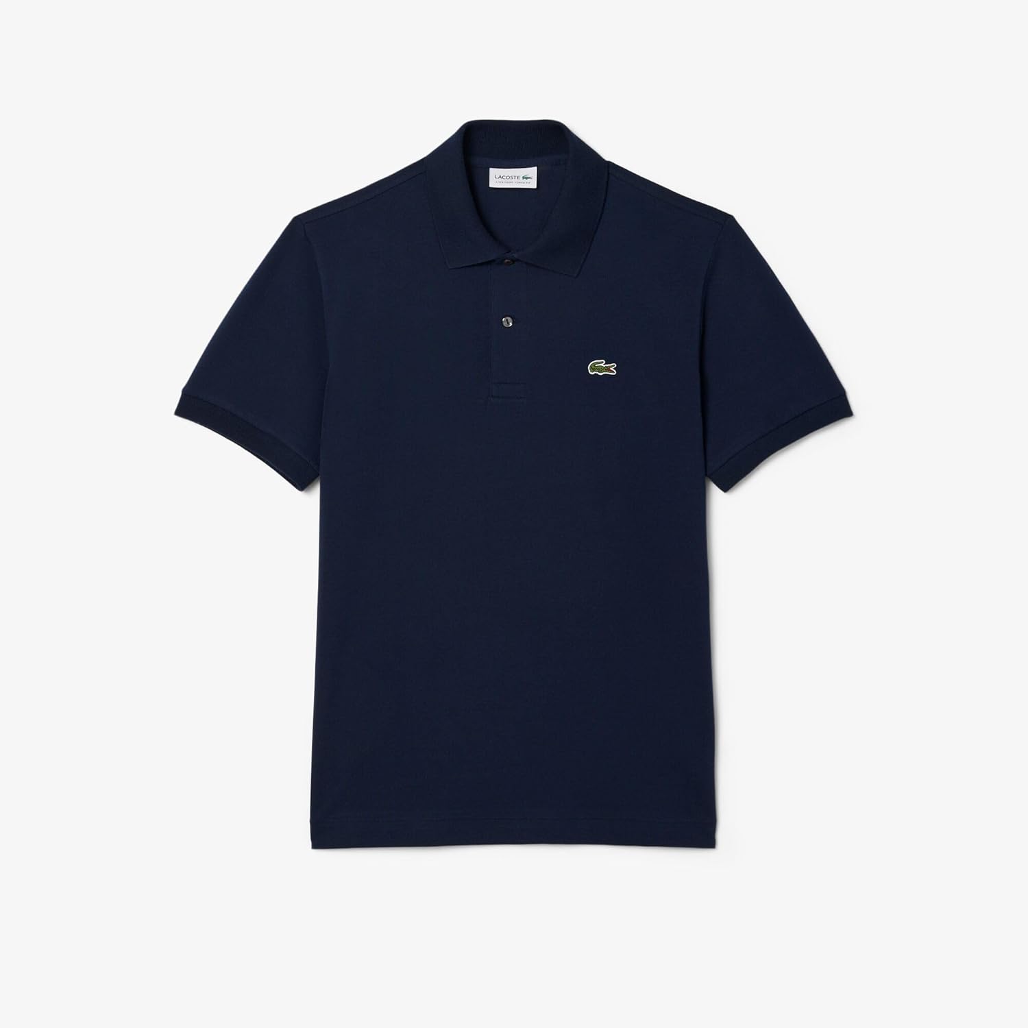 Мужская легкая повседневная футболка Lacoste, темно-синий — фото 4