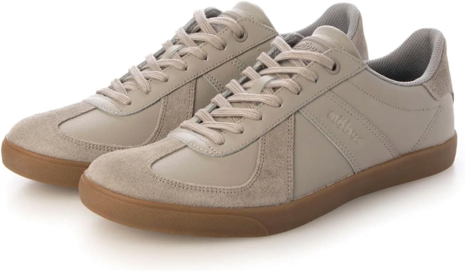 

Мужские повседневные кожаные кроссовки MOBUS (Мообус) Нюрнберг, серый