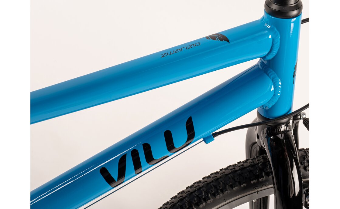 Детский велосипед Vilu ZWANZIG - 20 дюймов - Diamant - 2024, цвет Blau|Blue-Black — фото 4