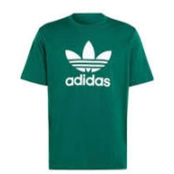 

Футболка adicolor trefoil футболка азиатские размеры Adidas, зеленый