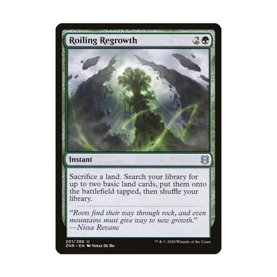 

CCG Бурное возобновление роста (U), MTG - Zendikar Rising