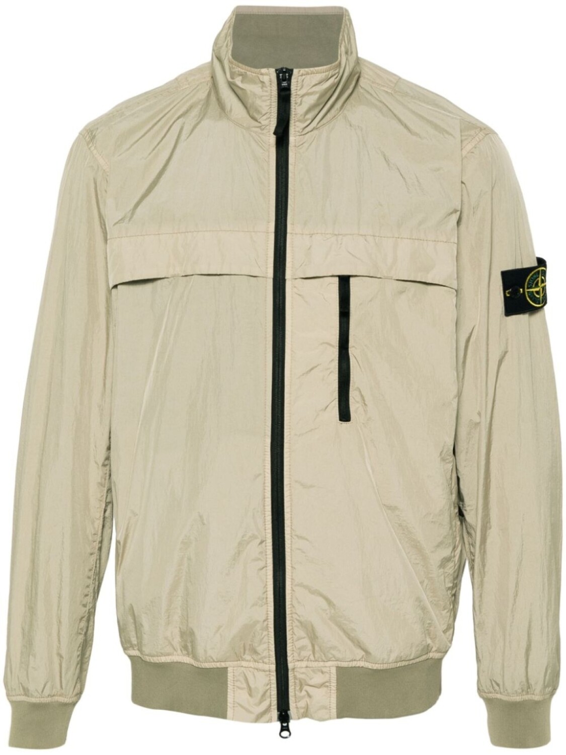 

Stone Island легкая куртка с аппликацией Compass, нейтральный цвет