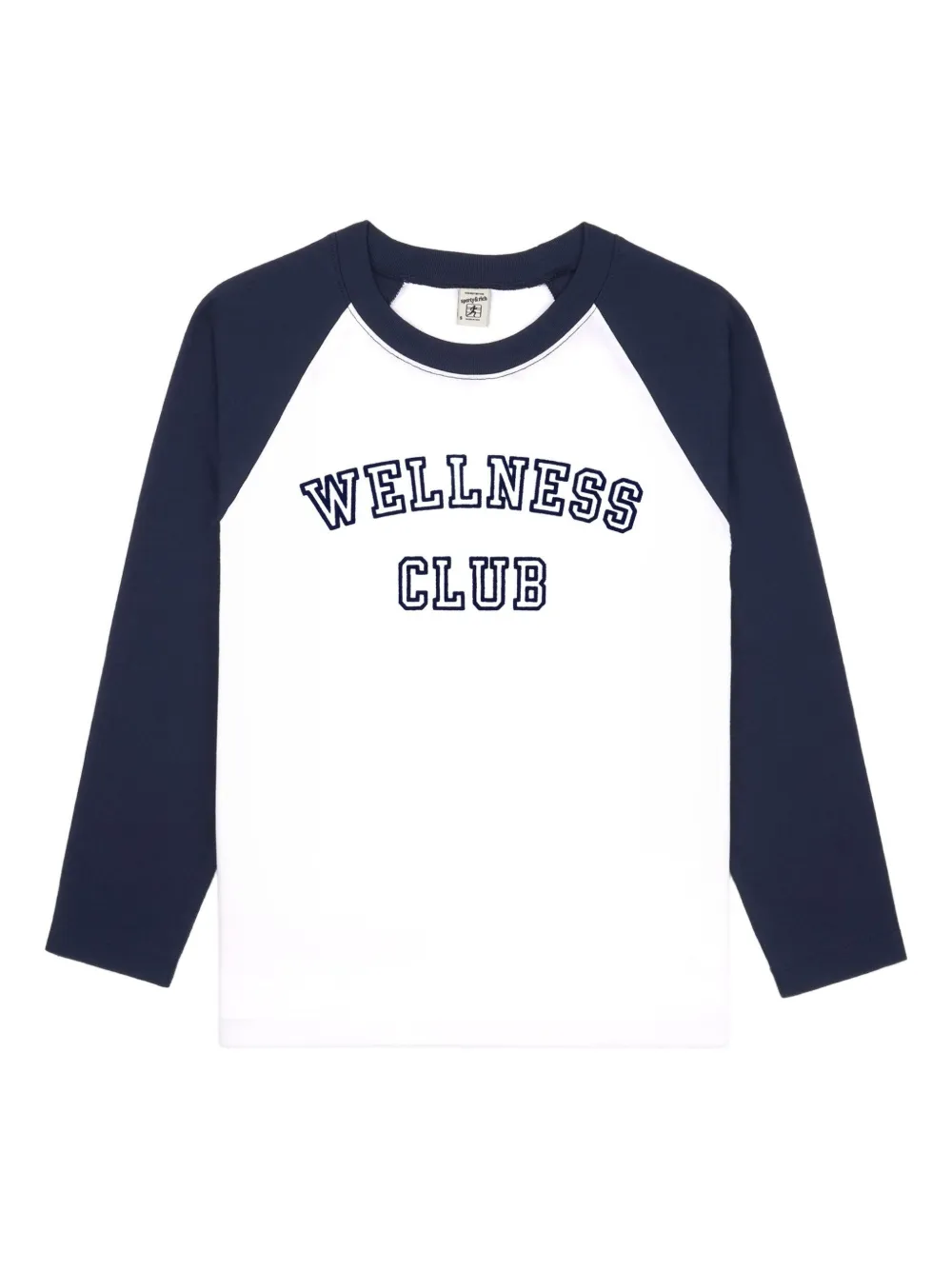 

Топ Wellness Club с рукавом три четверти Sporty & Rich, синий