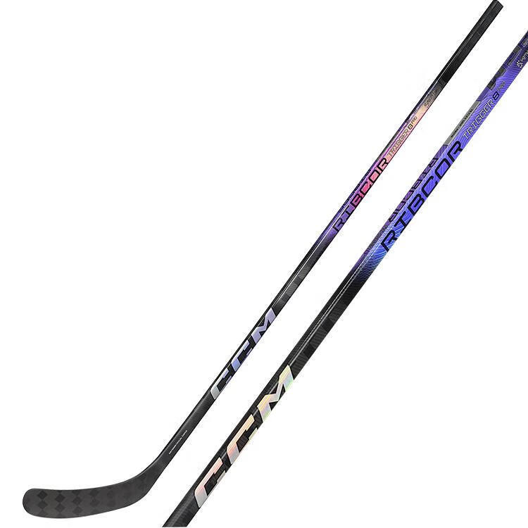 

CCM Клюшка для хоккея с шайбой TRIGGER 8 PRO, тренировочная и игровая, модель T8P, левая, жесткость 75