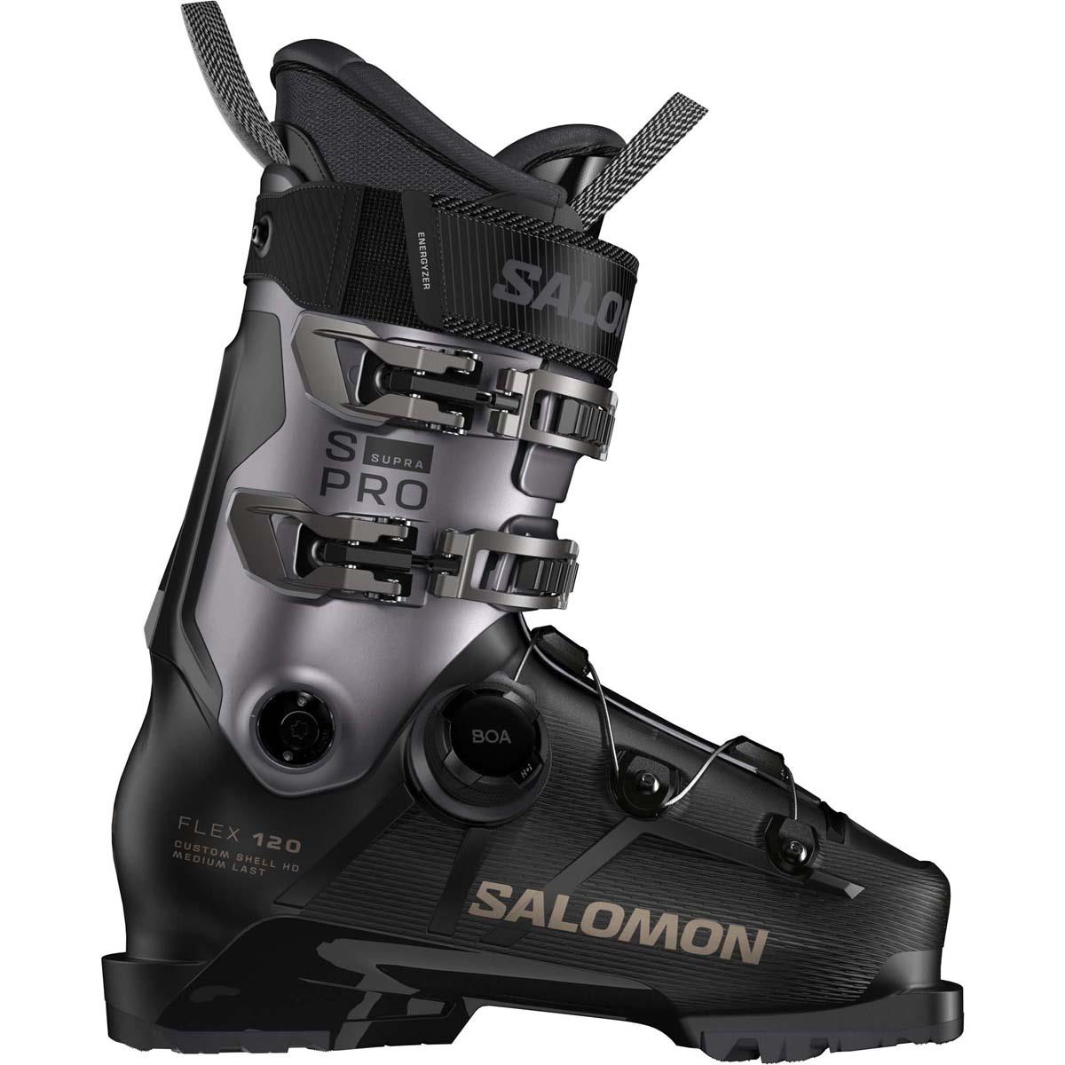 

Горнолыжные ботинки S/Pro Supra BOA 120, мужские Salomon, Black/Hematite Met/Titanium Met Pd