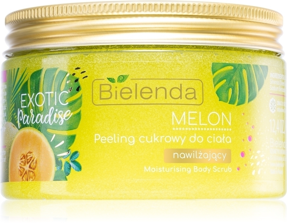 

Увлажняющий сахарный скраб с экзотической райской дыней Bielenda, 350 гр