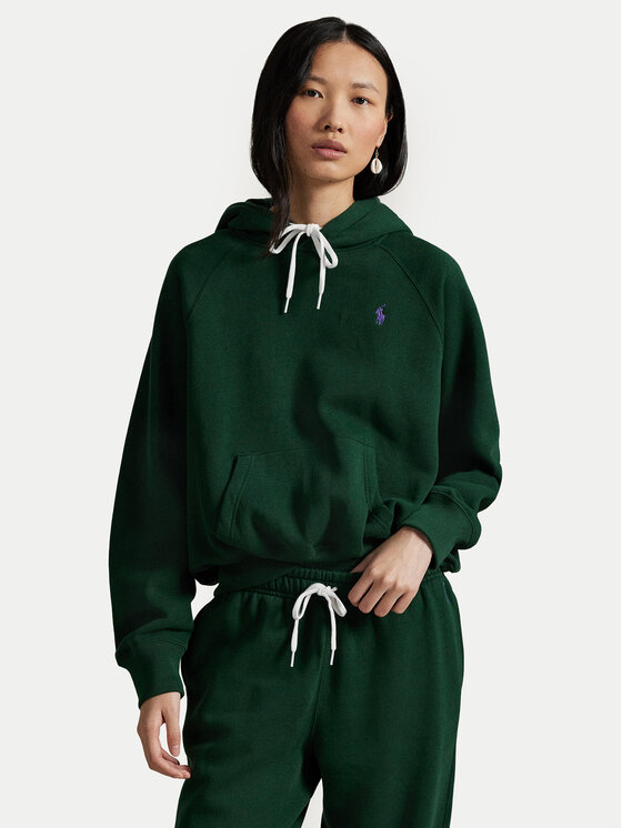 

Свитшот relaxed fit 211971698005 Polo Ralph Lauren, зеленый