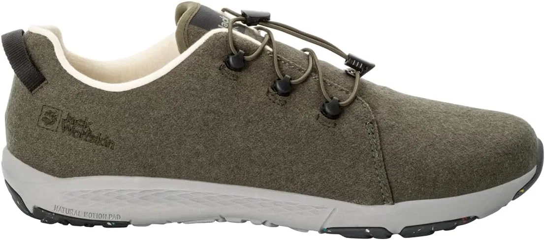 Мужские кроссовки Jack Wolfskin Spirit Wool Low M, Island Moss