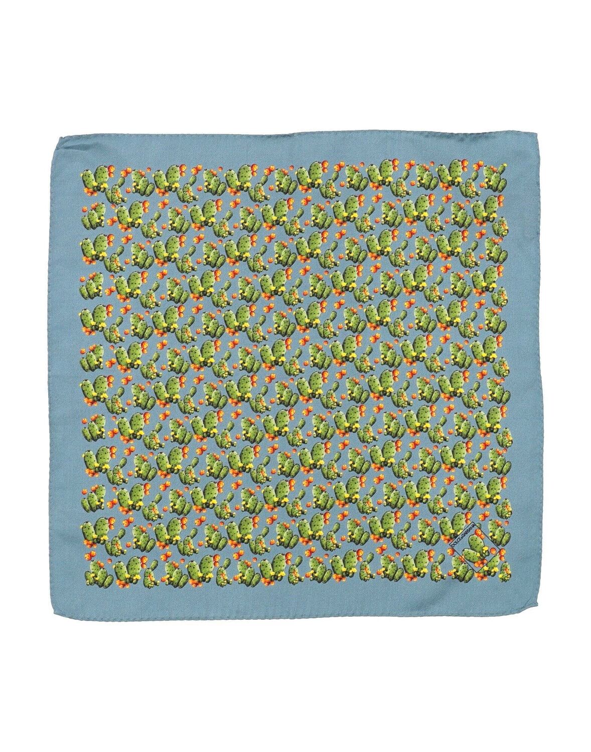 

Шарф Dolce&Gabbana, серо-синий