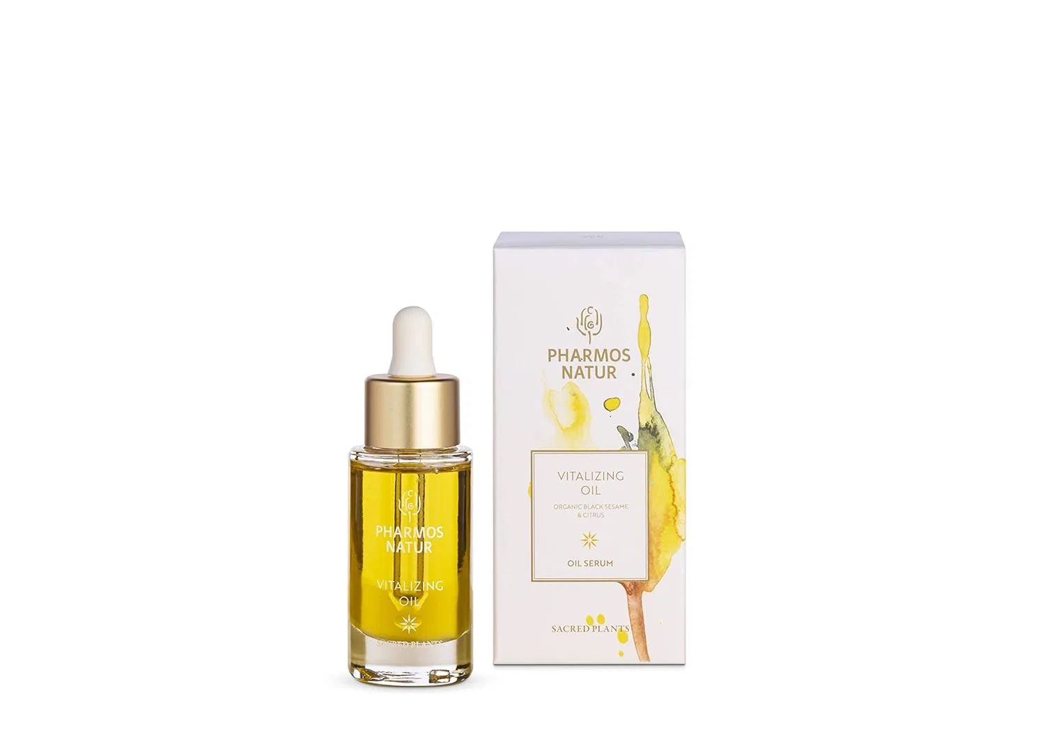 Эссенция Pharmos Natur Green Luxury — Витализирующее масляное Beauty Oil Serum, 30 мл