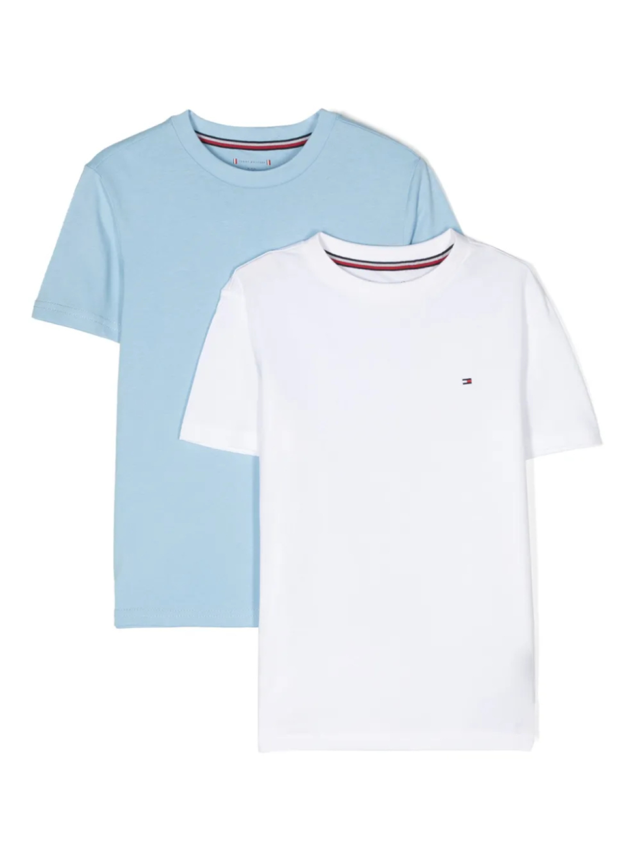 

Tommy Hilfiger Junior комплект из двух футболок с вышитым логотипом, белый