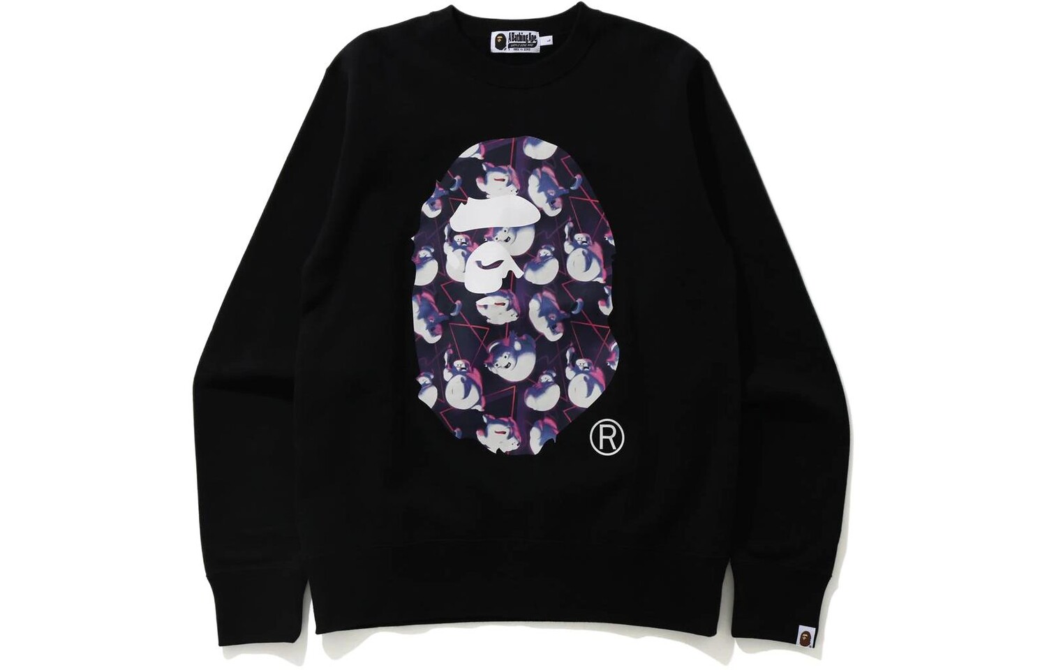 

Толстовка Ape Head Series для мужчин A Bathing Ape, черный