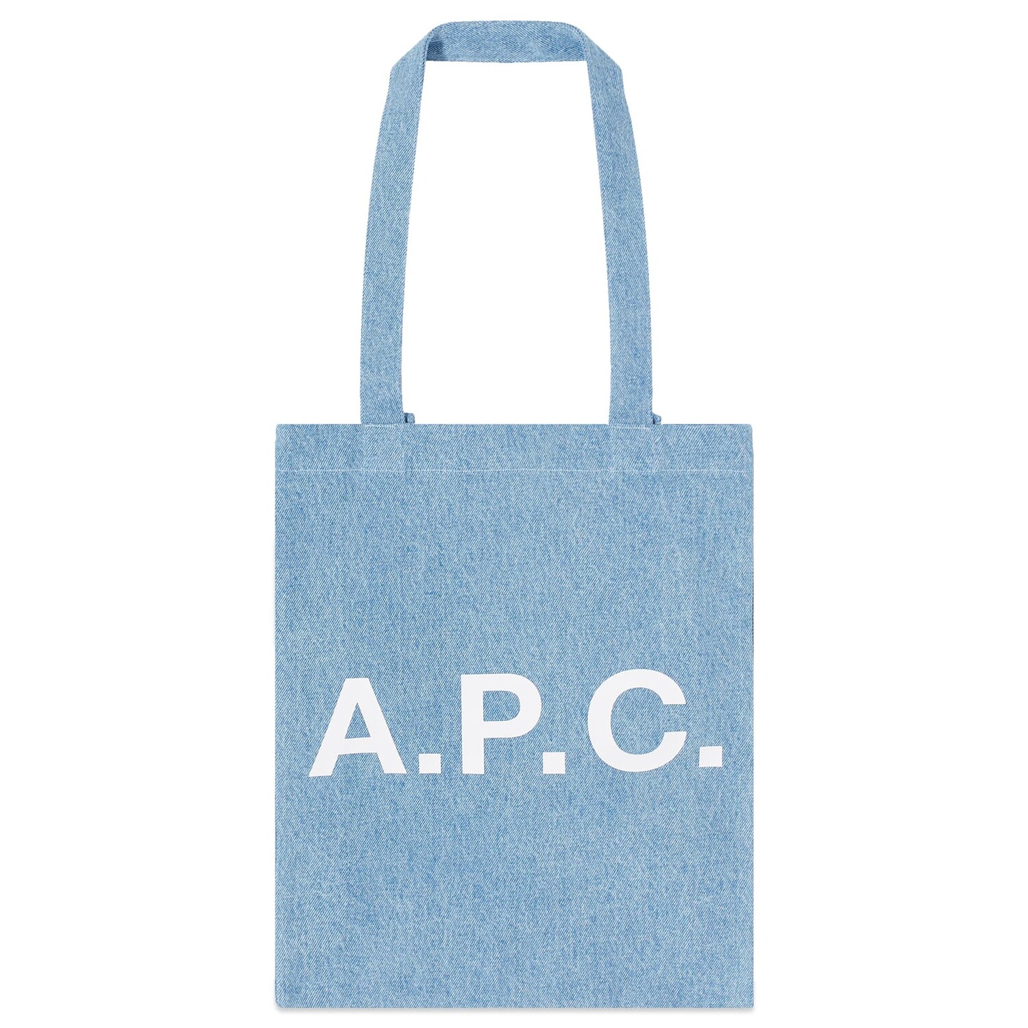 

Сумка тоут A.P.C. Lou Denim Tote, цвет Light Blue