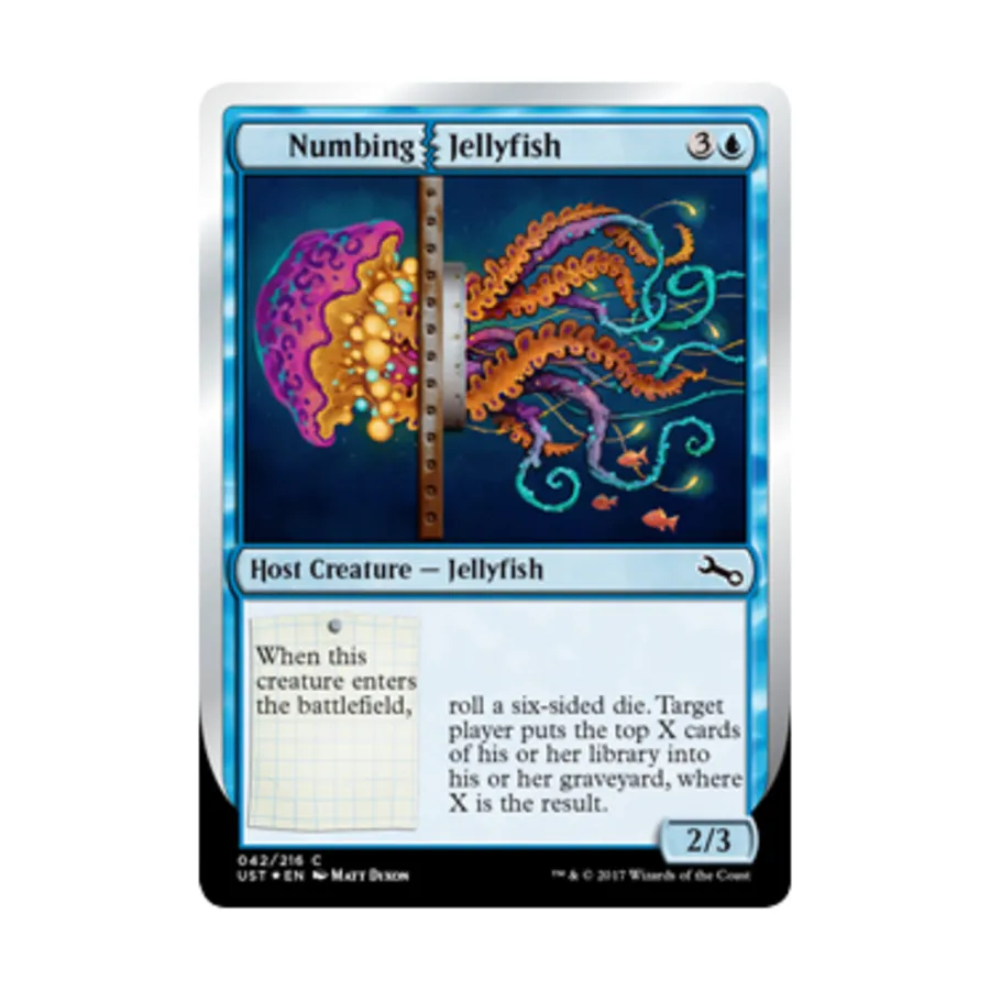 

CCG Ошеломляющая медуза (С), MTG - Unstable