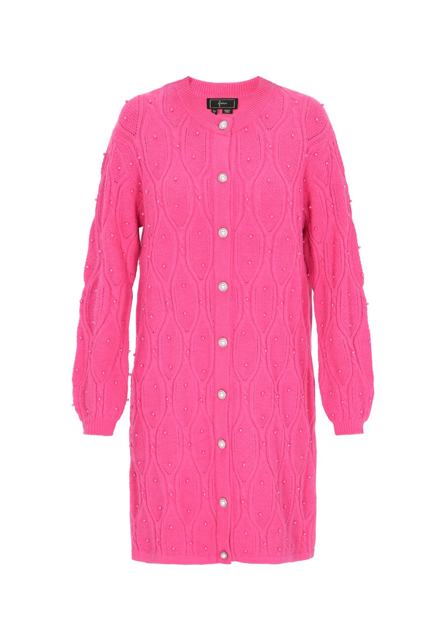 

Вязаный кардиган faina, светло-розовый