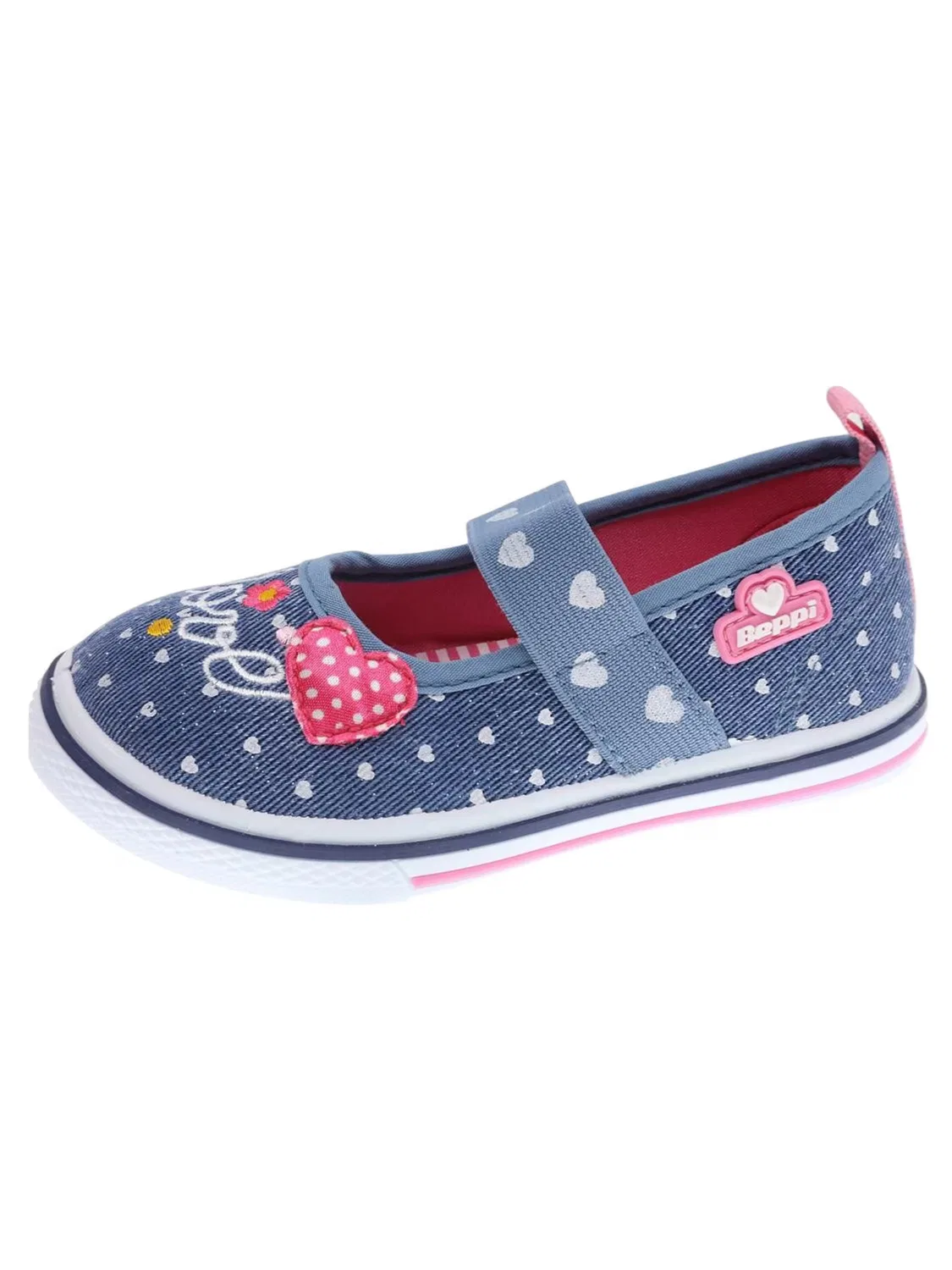 Кроссовки Beppi Canvas Shoe синего цвета