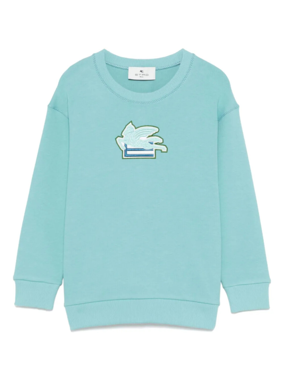 

ETRO KIDS толстовка с мотивом Pegaso, синий