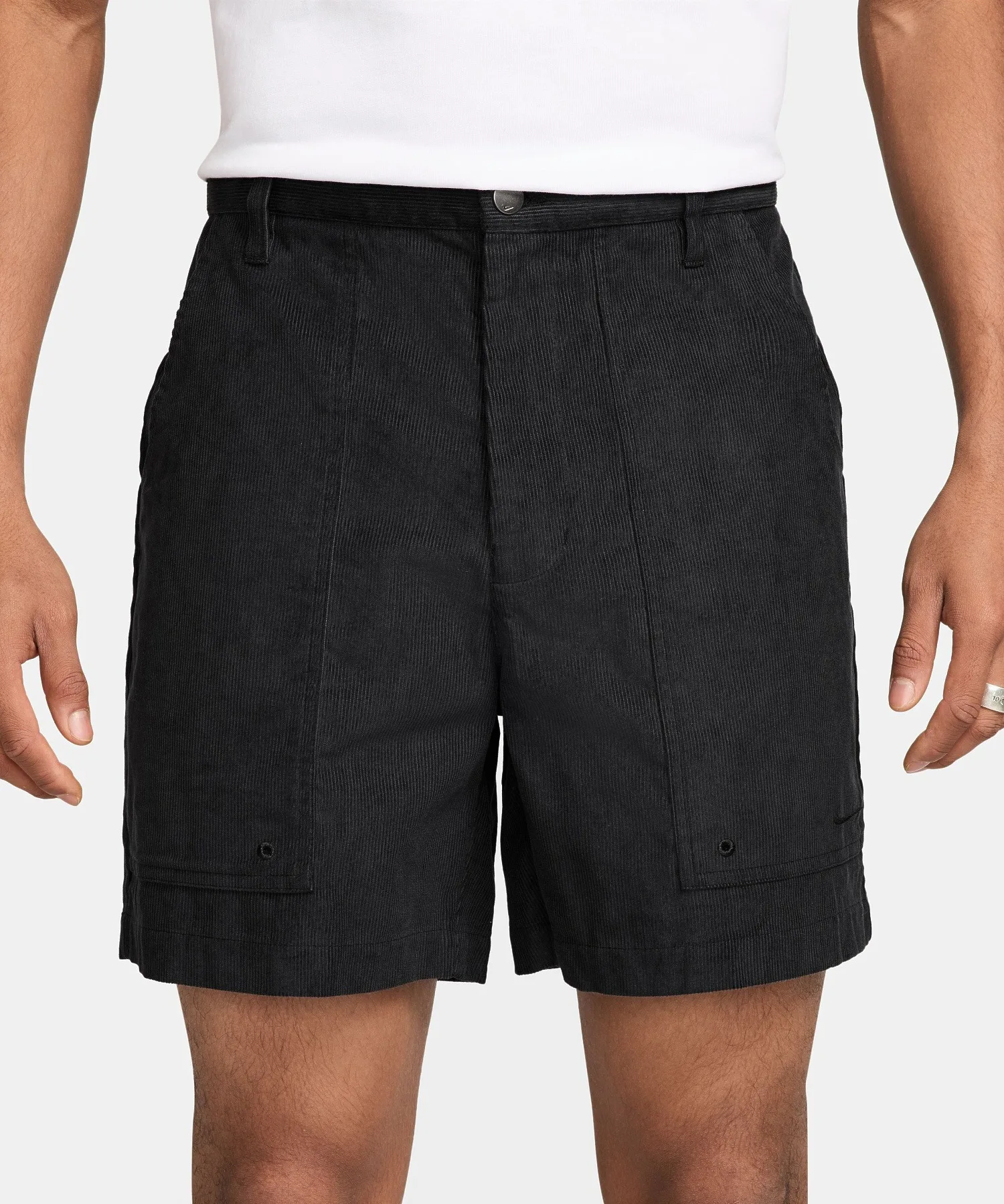 Шорты из мягкого кордура Nike AS M NL CORD PARK SHORT HV0900-010 черные — фото 2
