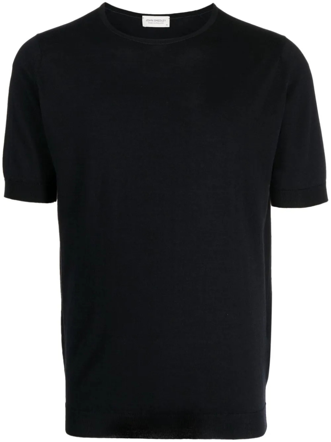 

John Smedley футболка с короткими рукавами, черный