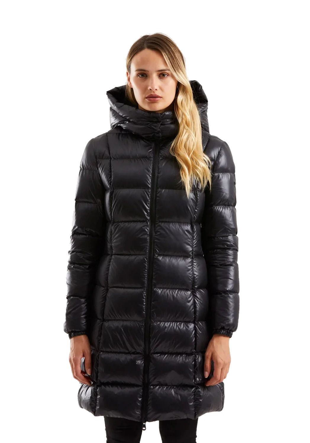 

Черная нейлоновая женская куртка Refrigiwear