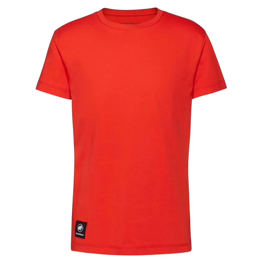 

Футболка с коротким рукавом Mammut Massone Patch, красный