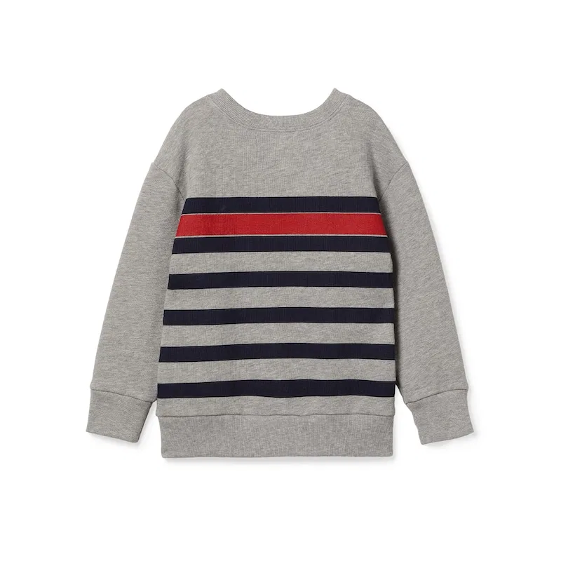 Свитшот серый GUCCI Kids — фото 3