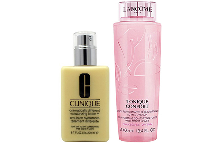 CLINIQUE Qianbi Genius Butter Orchid Pink вода уход за кожей набор успокаивающий стабилизирующий увлажняющий восстанавливающий гидратация 125мл+400мл — фото 3