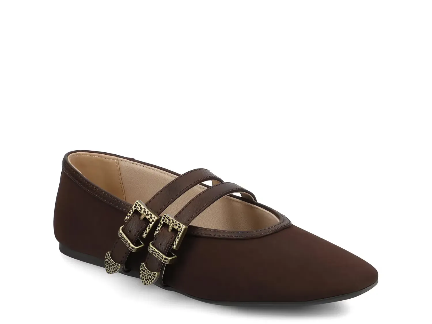 Балетки Florene Mary Jane Journee, Chocolate