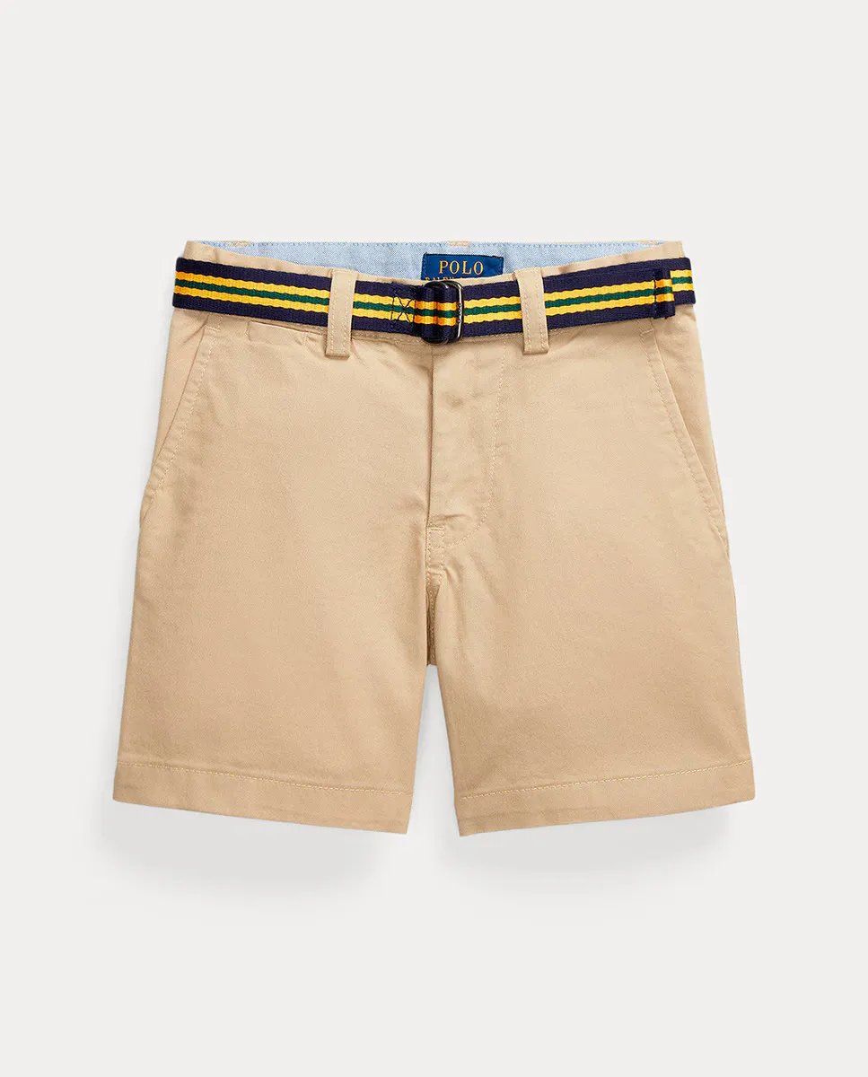 

Хлопковые шорты-бермуды для мальчиков Polo Ralph Lauren, бежевый