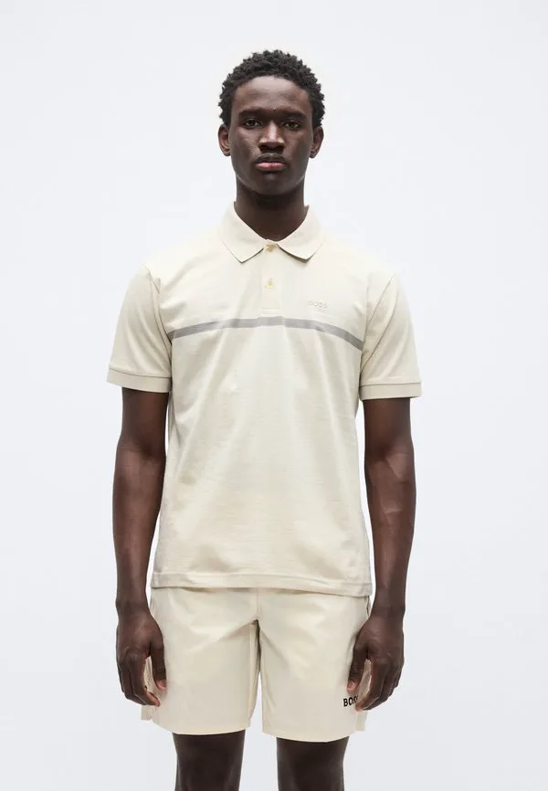 Присоединяйтесь к поло в полоску "paddy stripe" Boss, Light Beige