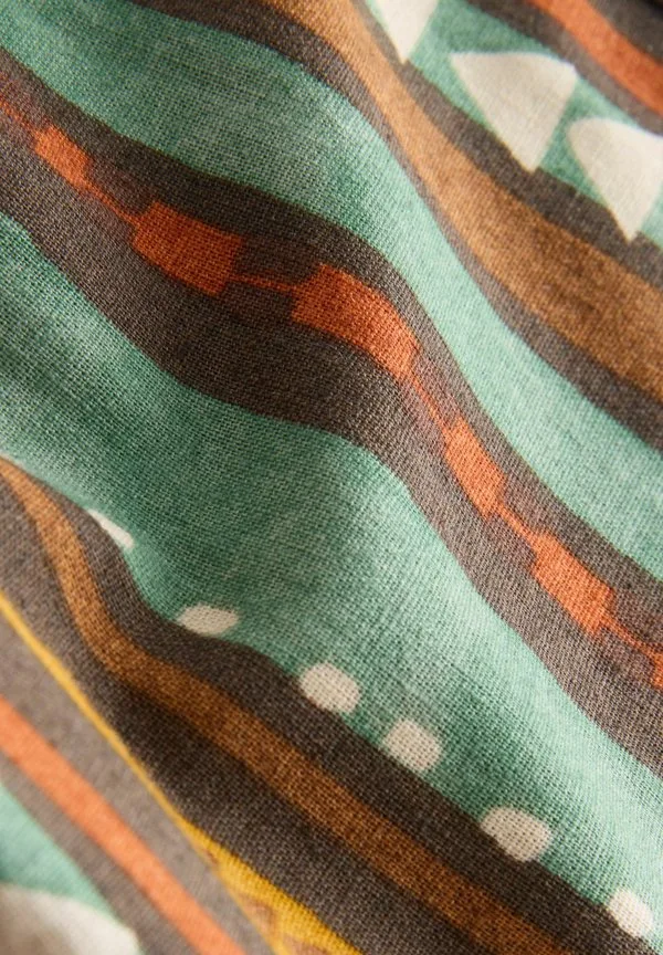 Брюки свободного кроя стандартного размера, на резинке Next, Multi Print — фото 3