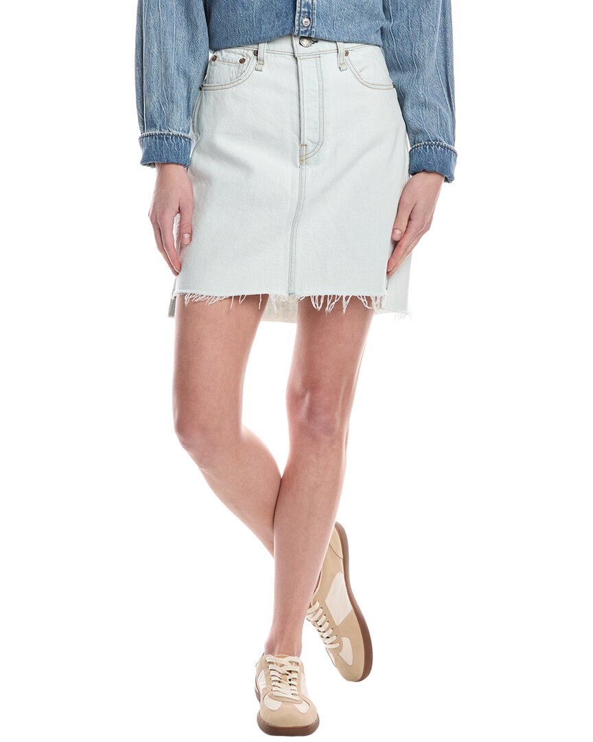 

Rag & bone винтажная мини-юбка с высокой посадкой, цвет multi