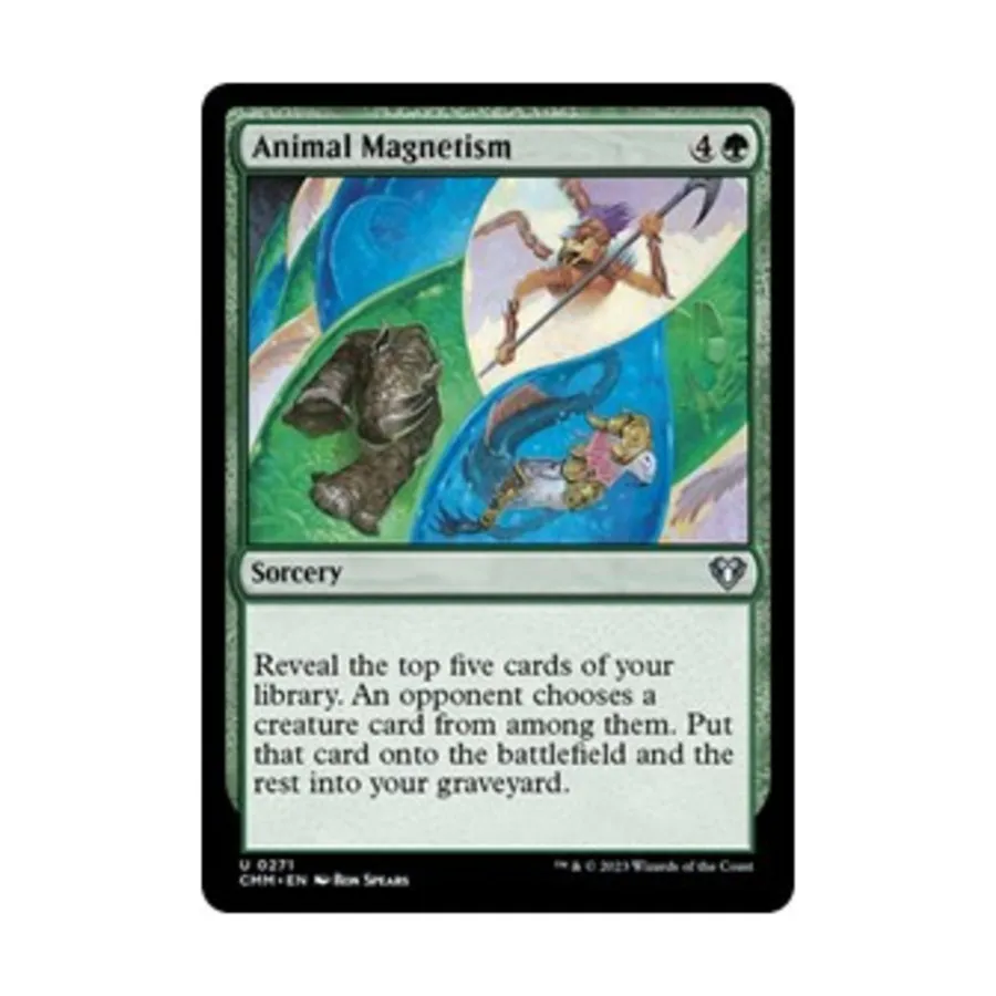 

CCG Животный магнетизм (U), MTG - Commander Masters