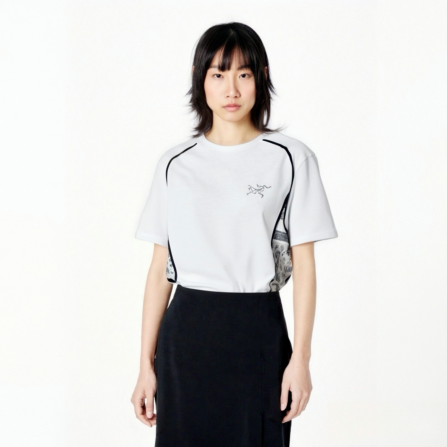 Arcteryx Футболка Kragg Unisex цвета Ivory White/White Light — фото 4