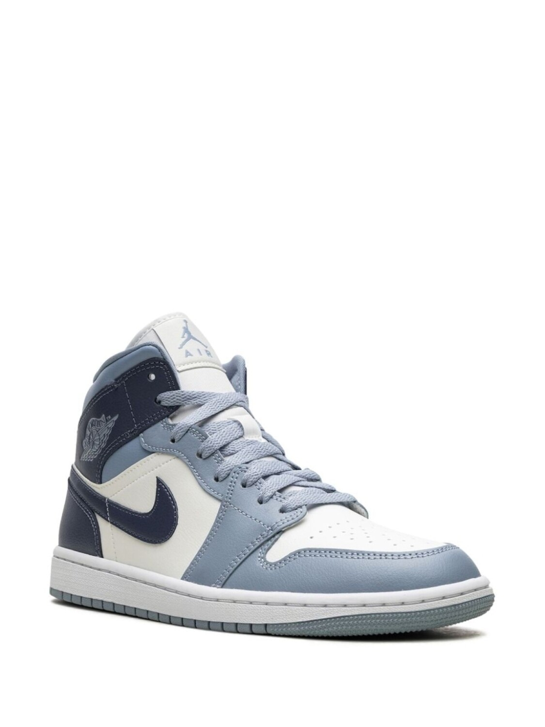 Кроссовки Air 1 Mid Two-Tone Blue Jordan, синий — фото 2