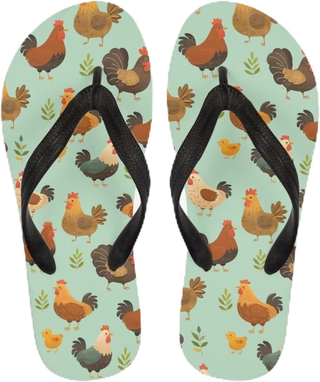 

Спортивные шлепанцы Pugasmiru для женщин и мужчин, удобные, легкие, для отдыха на природе, летом и на пляже, с принтом «тигровая шкура», Vintage Rooster