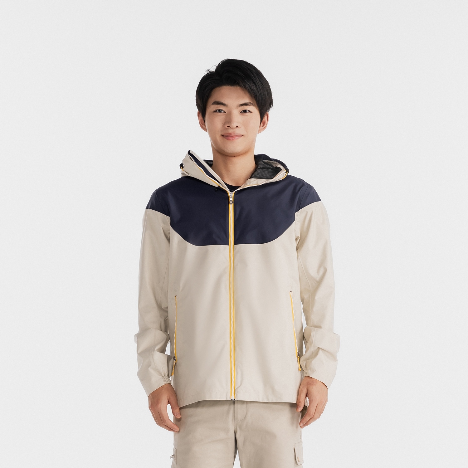 

Мужская морская куртка Tribord 100 Navy white beige