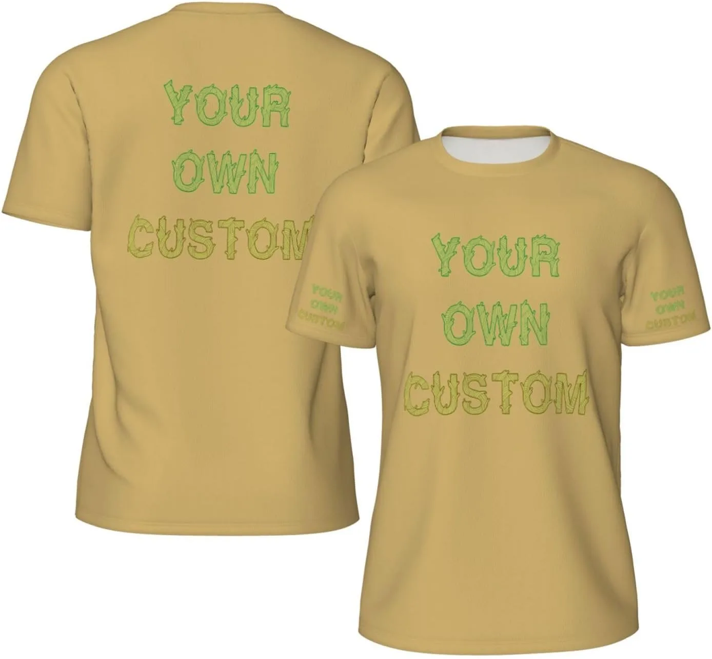 

Футболка Custom с принтом на 4 сторонах