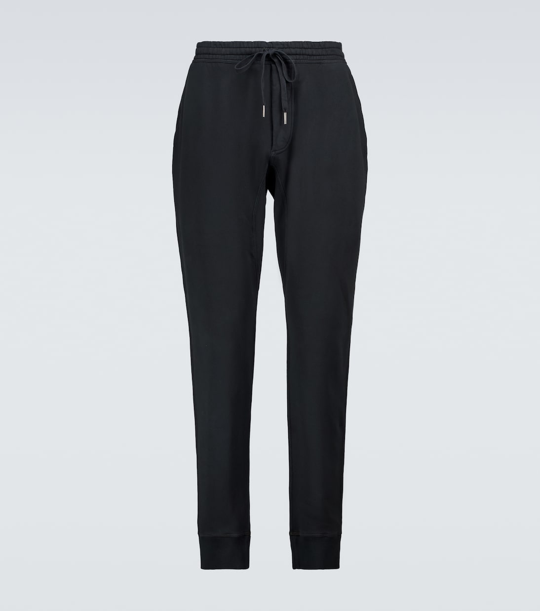 

Хлопковые спортивные штаны Tom Ford, Blk Sld