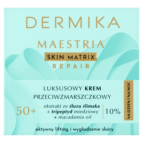 Крем для лица Dermika — Роскошный против морщин + для дня и ночи, Maestria, 50 мл — фото 2