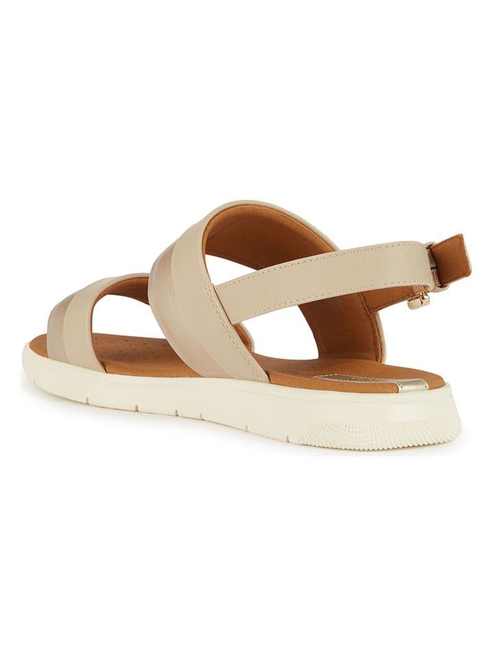 Классические босоножки Geox, цвет beige/gold — фото 3