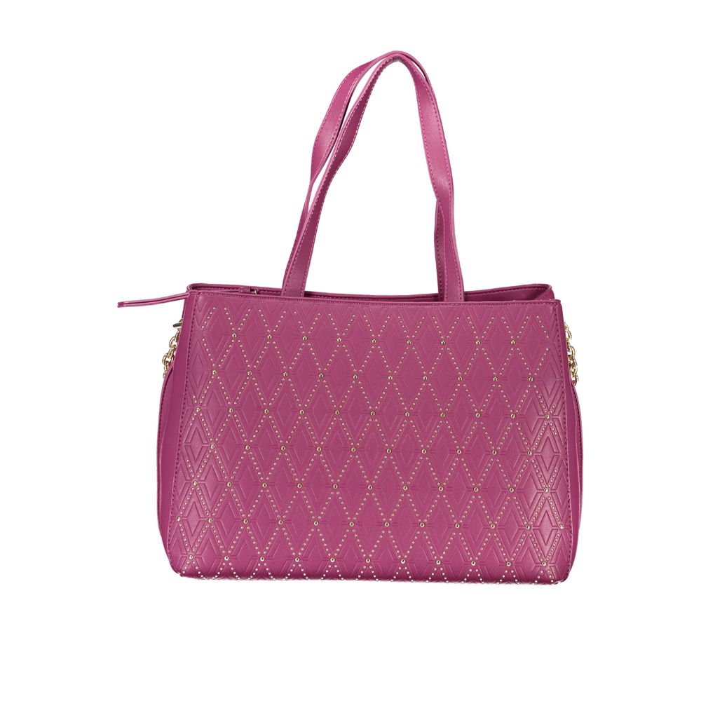 

Фиолетовая полиэтиленовая сумка Valentino Bags
