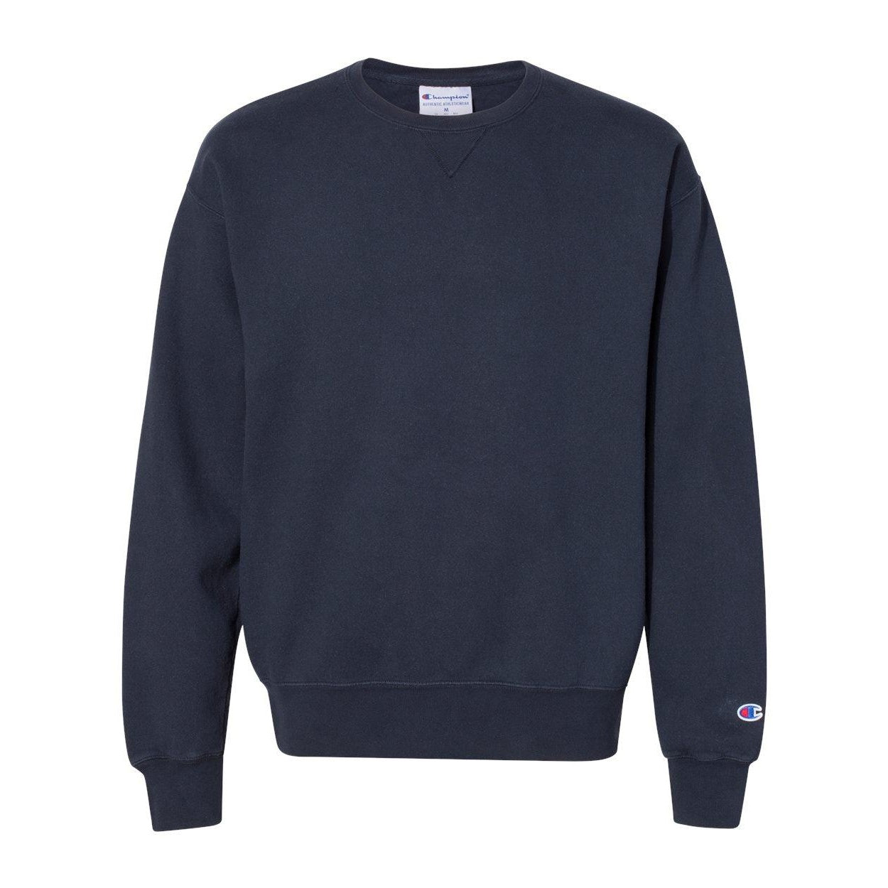 

Толстовка Champion Garment-Dyed с круглым вырезом, темно-синий